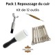 Kit repoussage du cuir