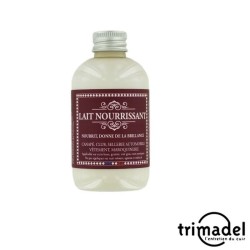 Lait nourrissant pour cuir