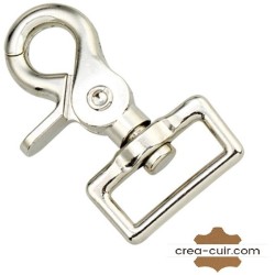 Mousqueton à gachette 25 mm