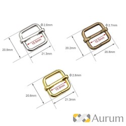 Passants réglables 15 mm