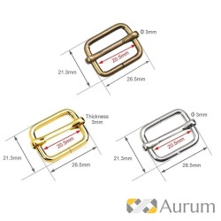 Passants réglables 20 mm 