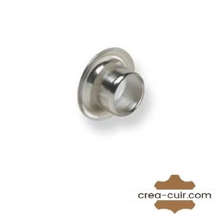 Œillet acier nickel x 100 pièces