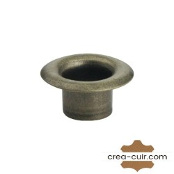 Œillet laiton vieilli x 100 pièces