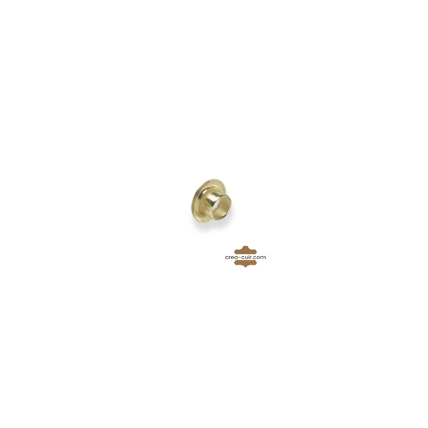 Lot De 500 œillets Creux Dorés M1,5x2,5 Mm – Métal Plaqué Laiton, Uxcell, Pour Loisirs Créatifs