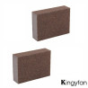 Lot de 3 éponges abrasives