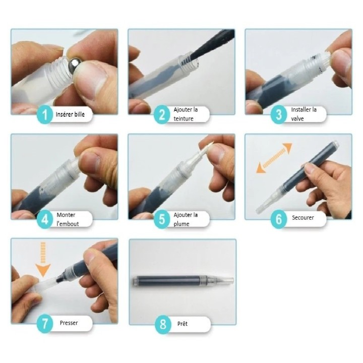 Stylo retouche cuir