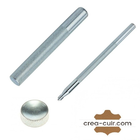 Lot de 3 outils de pose (Rivet, oeillet et bouton pression)