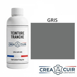 Teinture tranche cuir