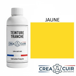 Teinture tranche cuir