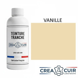 Teinture tranche cuir