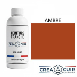 Teinture tranche cuir