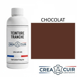 Teinture tranche cuir