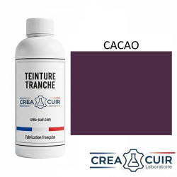 Teinture tranche cuir