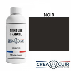 Teinture tranche cuir