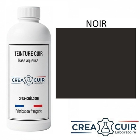 Teinture cuir noir