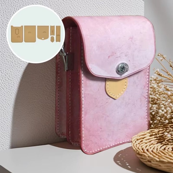 Patron saccoche en cuir