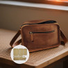 Patron saccoche cuir