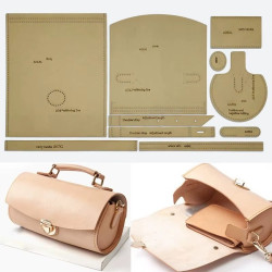 Patron saccoche cuir