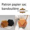 Patron papier sac à main