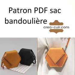 Patron sac à main en cuir
