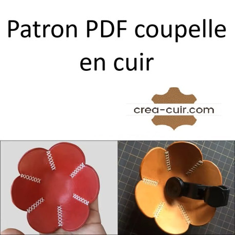Patron saccoche cuir