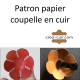 Patron saccoche cuir