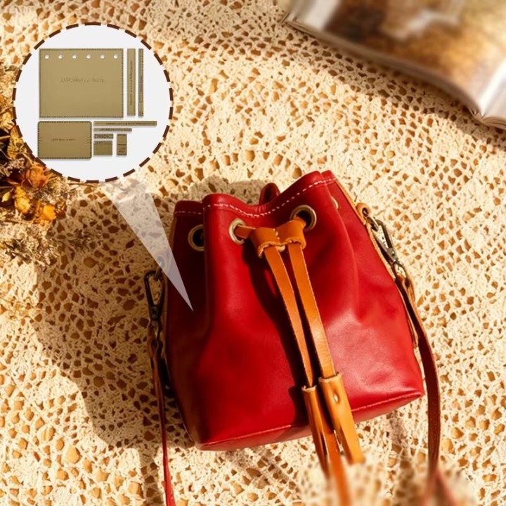 Patron sac bourse cuir