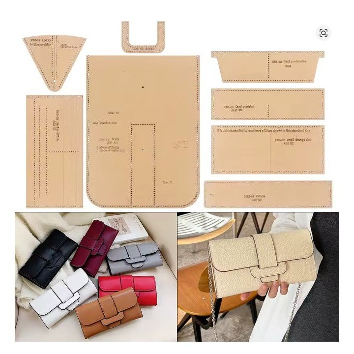 Patron sacoche cuir