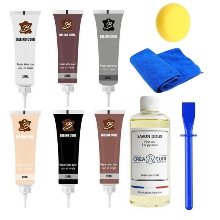 kit complet reparation cuir
