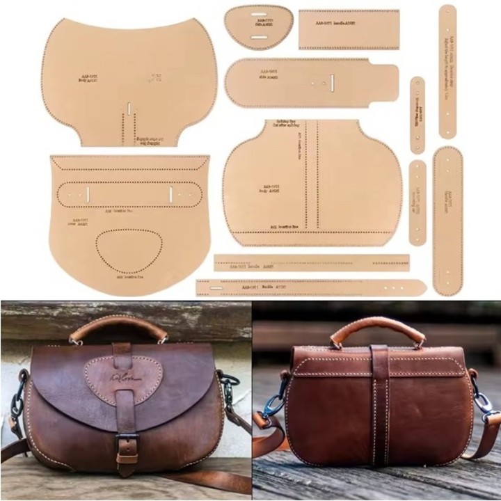Patron sac cuir vintage