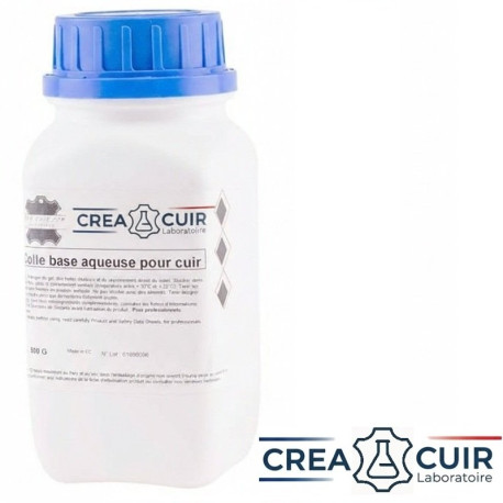 Colle aqueuse pour cuir