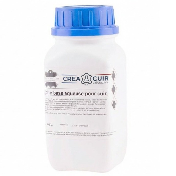 Colle aqueuse pour cuir