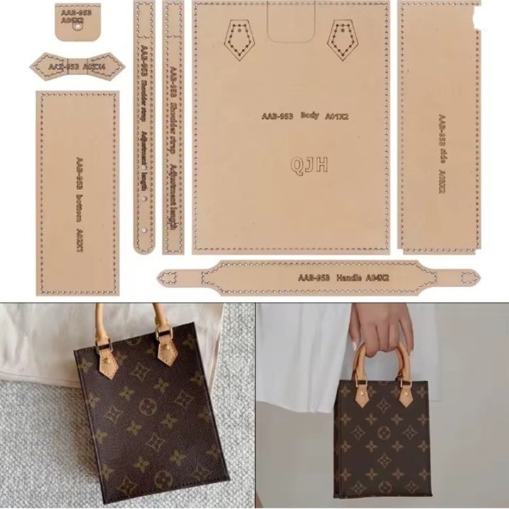 Patron sac cuir