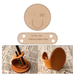 Patron porte stylo cuir