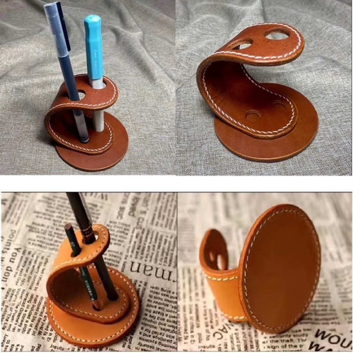 Patron porte stylo cuir