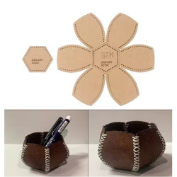 Patron etui trousse stylo cuir