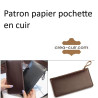 Patron papier pochette