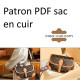 Patron sac cuir
