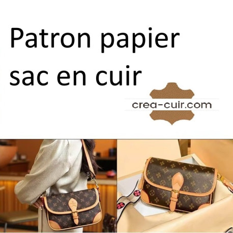Patron sac cuir