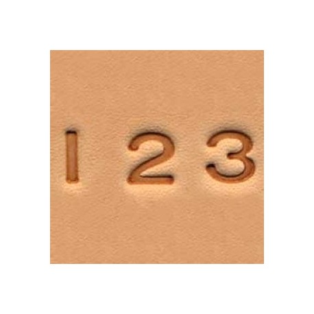 Matoirs chiffres 6mm