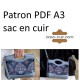 Patron sac cuir femme