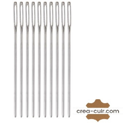 Aiguille sellier couture cuir