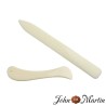 Lot de 2 lissettes pour le travail des tranches du cuir