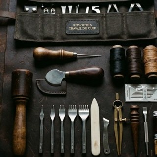 Kit outils travail du cuir