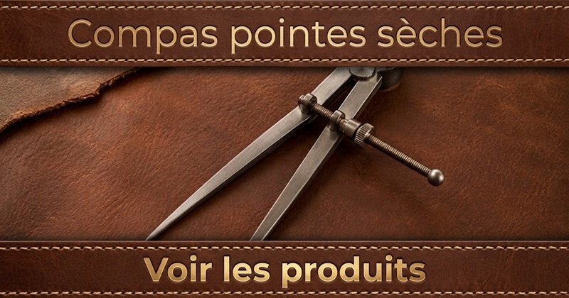 Compas à pointes séches