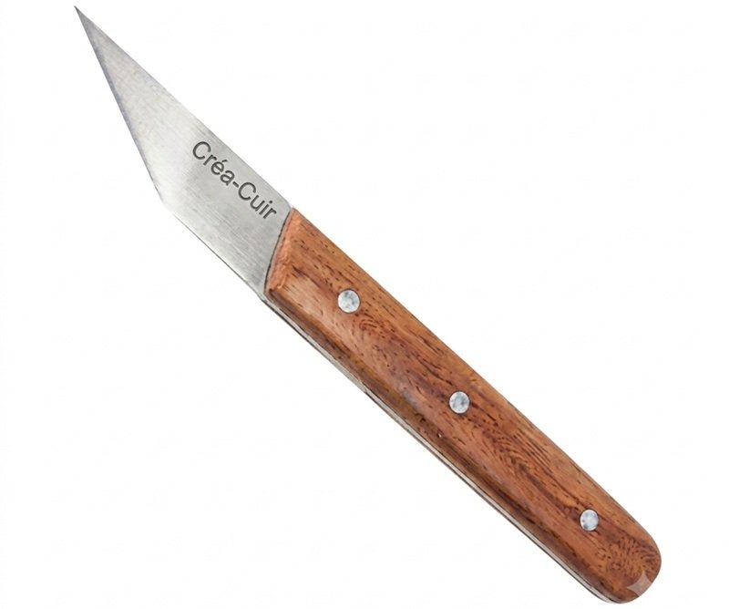 Couteau tranchet pour cuir