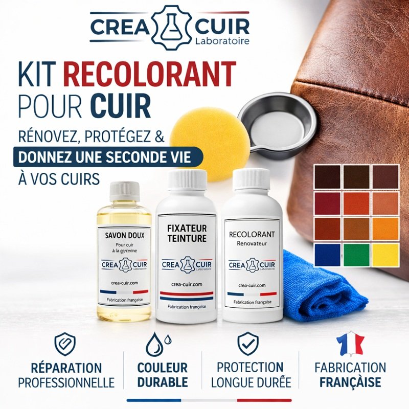 Kit recoloration du cuir