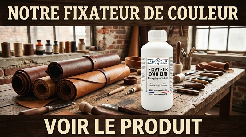 Fixateur de teinture cuir