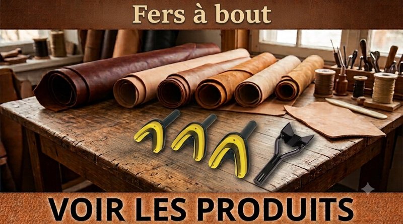 Fers a bout pour couper les pointes de ceinture