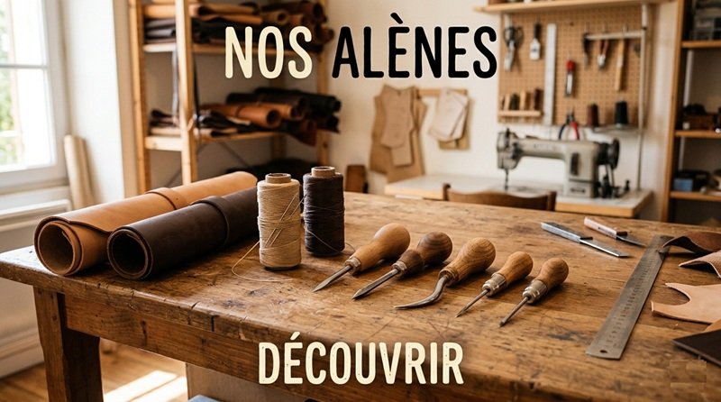 Alene pour percer et coudre le cuir